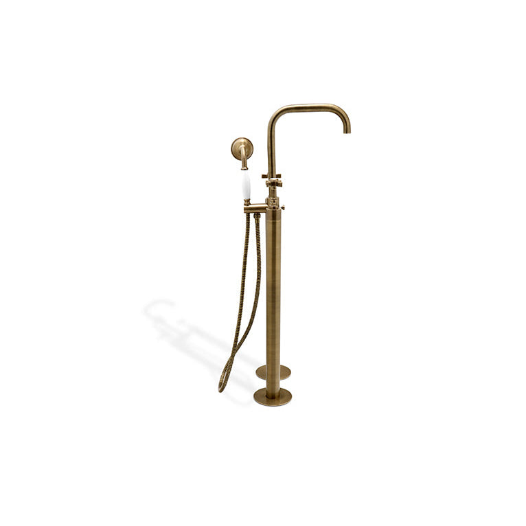 Bourgeois II Floor Mounted Mixer Tap