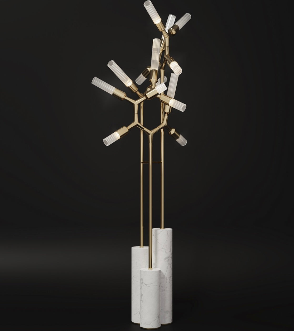 Shard Floor Lamp by Luxxu