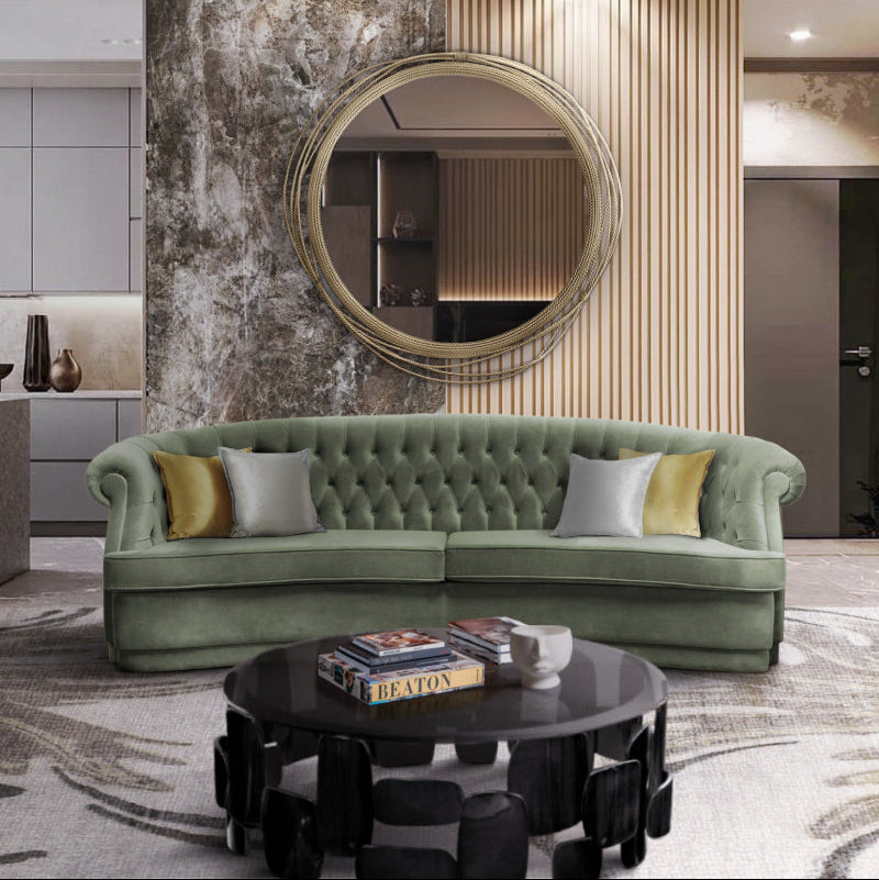 Kayan Round Mirror