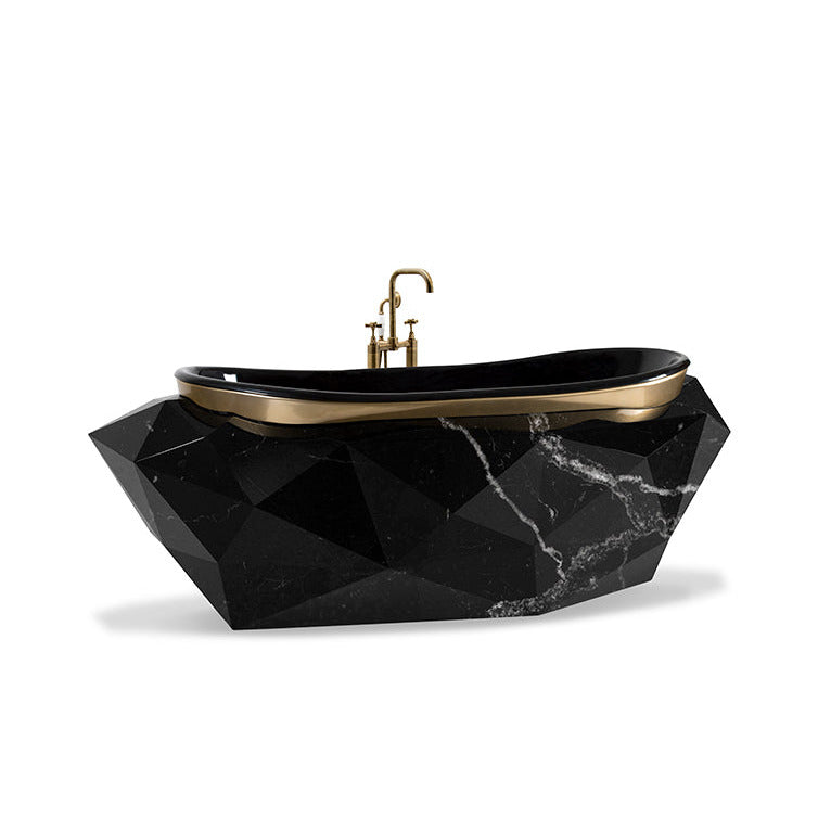 Diamond Marble Bathtub