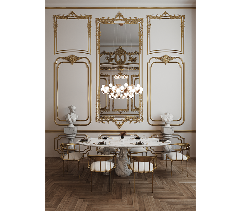 Pietra Oval Dining Table