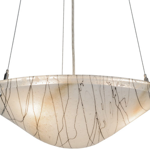Ramoscelli Pendant – Iridescent Draped Glass by Meyda Lighting