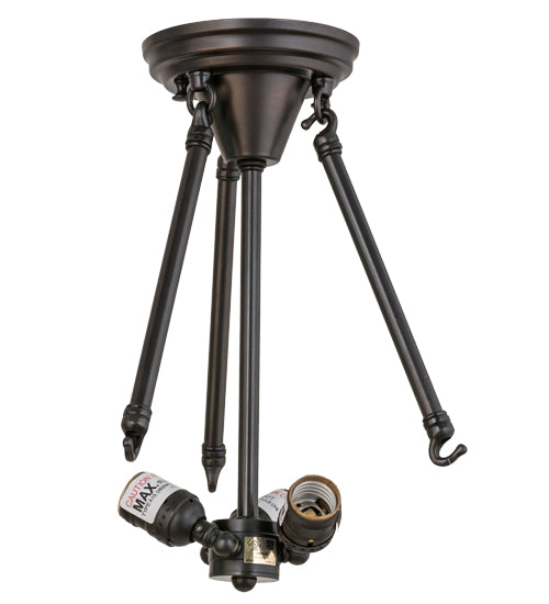 14"W Metro Fusion Davis Semi-Flushmount by Meyda Lighting