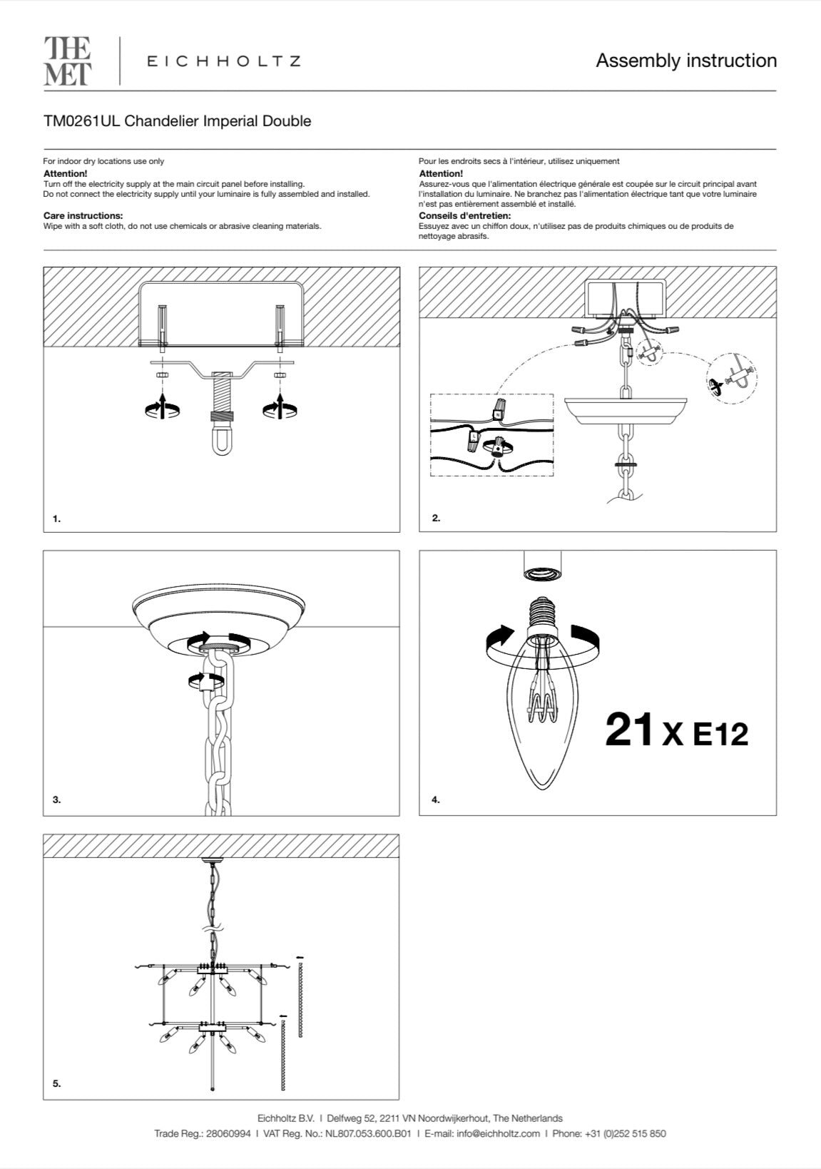 Chandelier Imperial Double