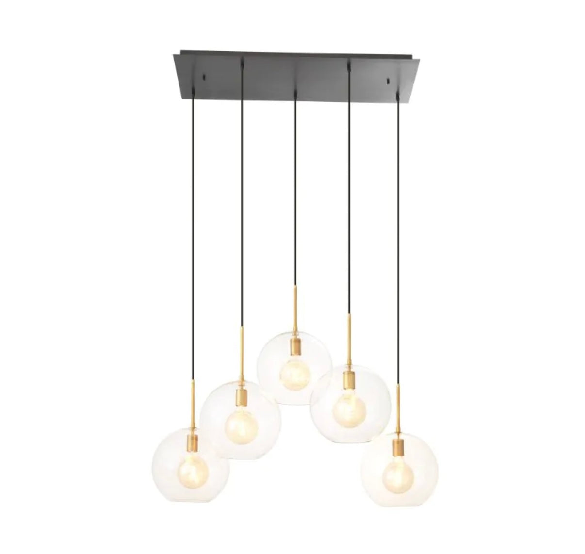 Chandelier Tango 5 light by Eichholtz