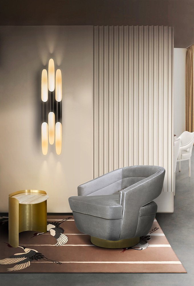 Coltrane 3 Wall Light by DelightFULL
