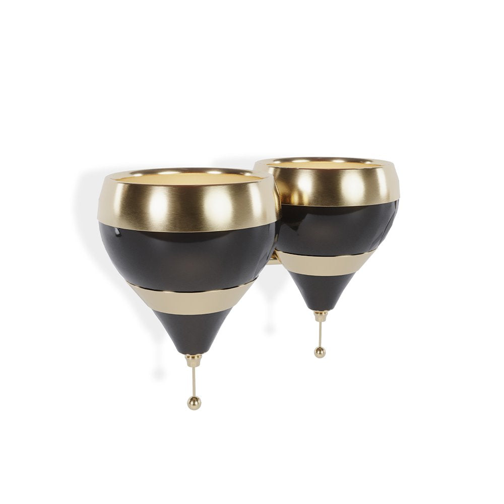 Double Hanna Wall Light by Delightfull