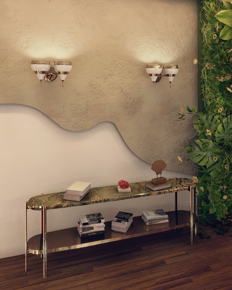 Double Hanna Wall Light by Delightfull