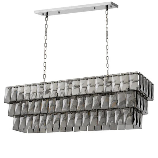Chandelier Amazone Rectangular by Eichholtz