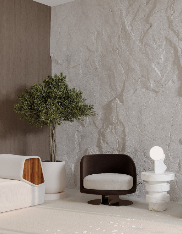 Marble Small Table Lamp