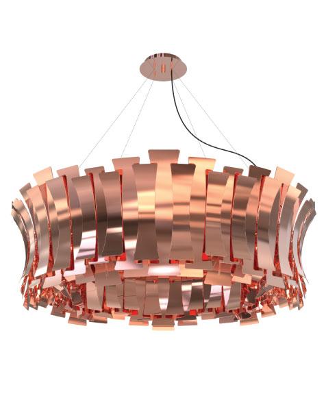 Etta Round Suspension Light by DelightFull