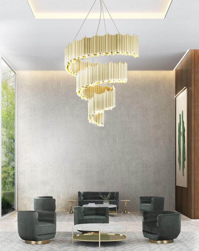 Brubeck Spiral LED Suspension by DelightFull