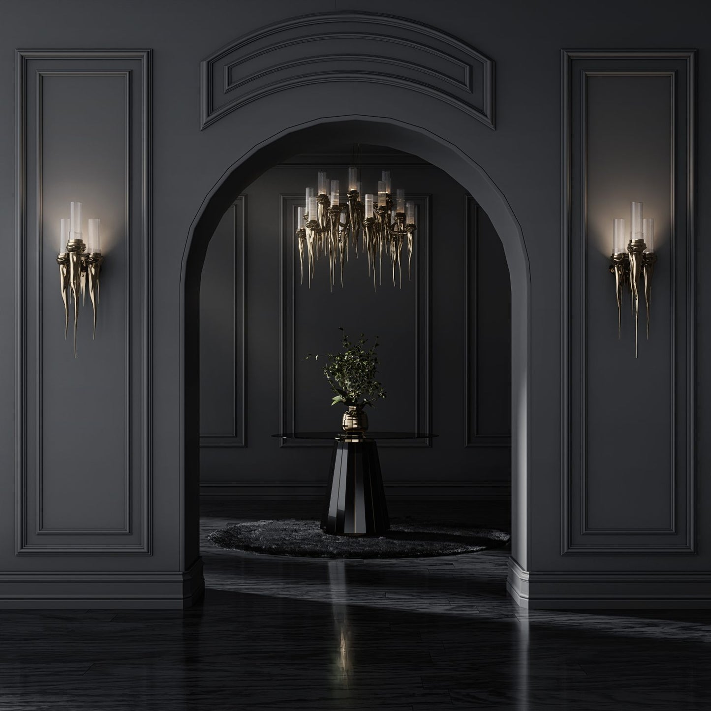 Wax Chandelier by Luxxu