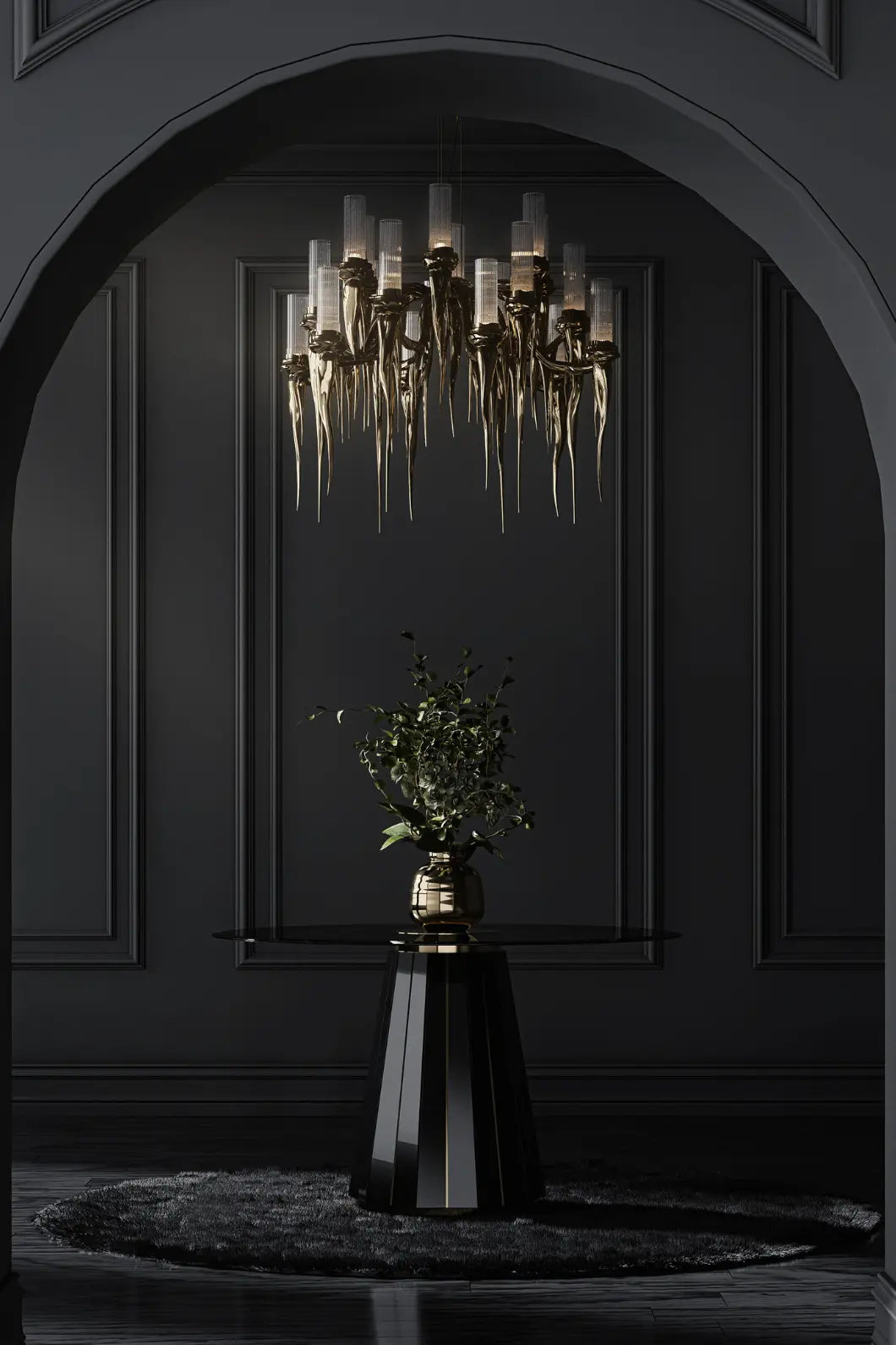Wax Chandelier by Luxxu
