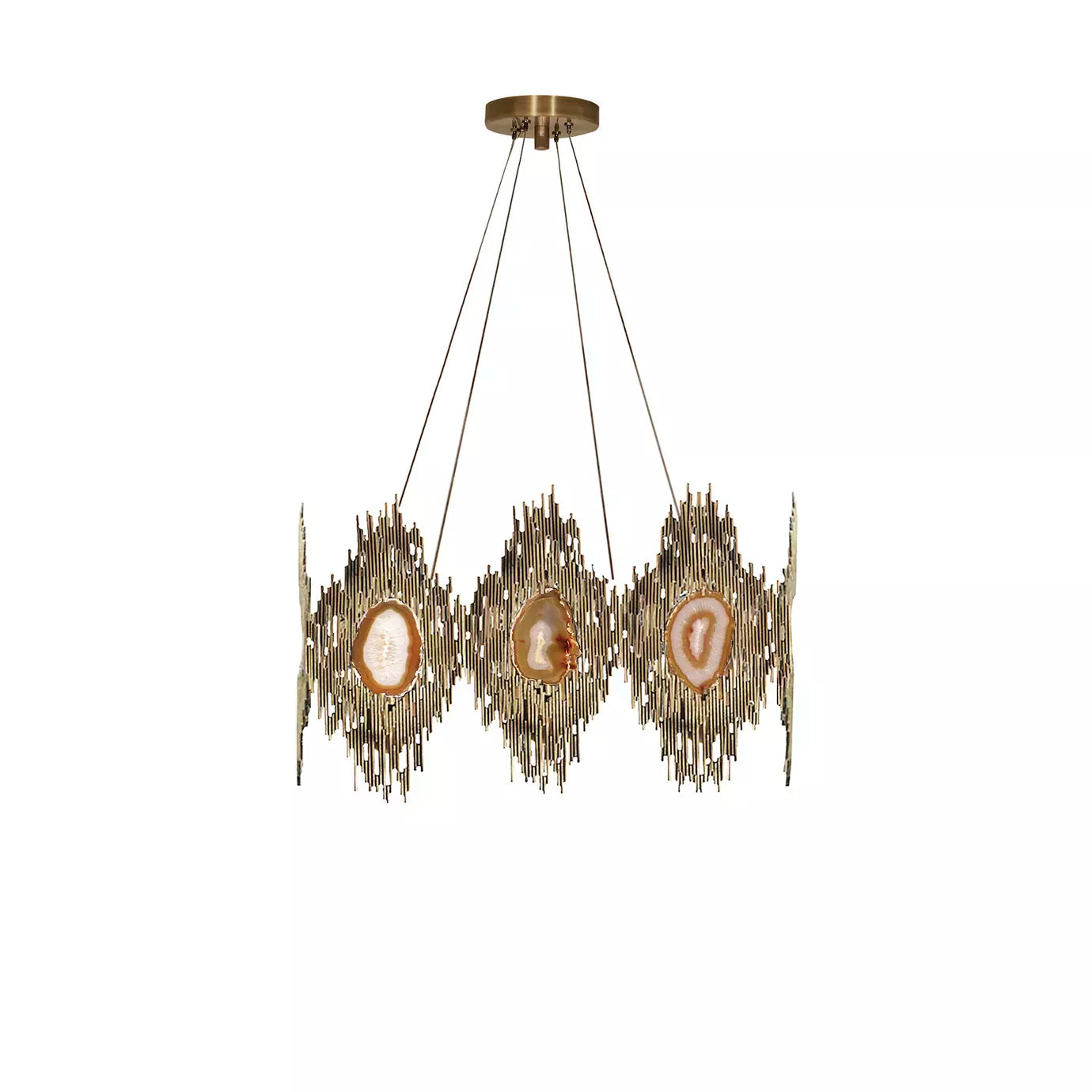 Vivre Square Chandelier by Koket