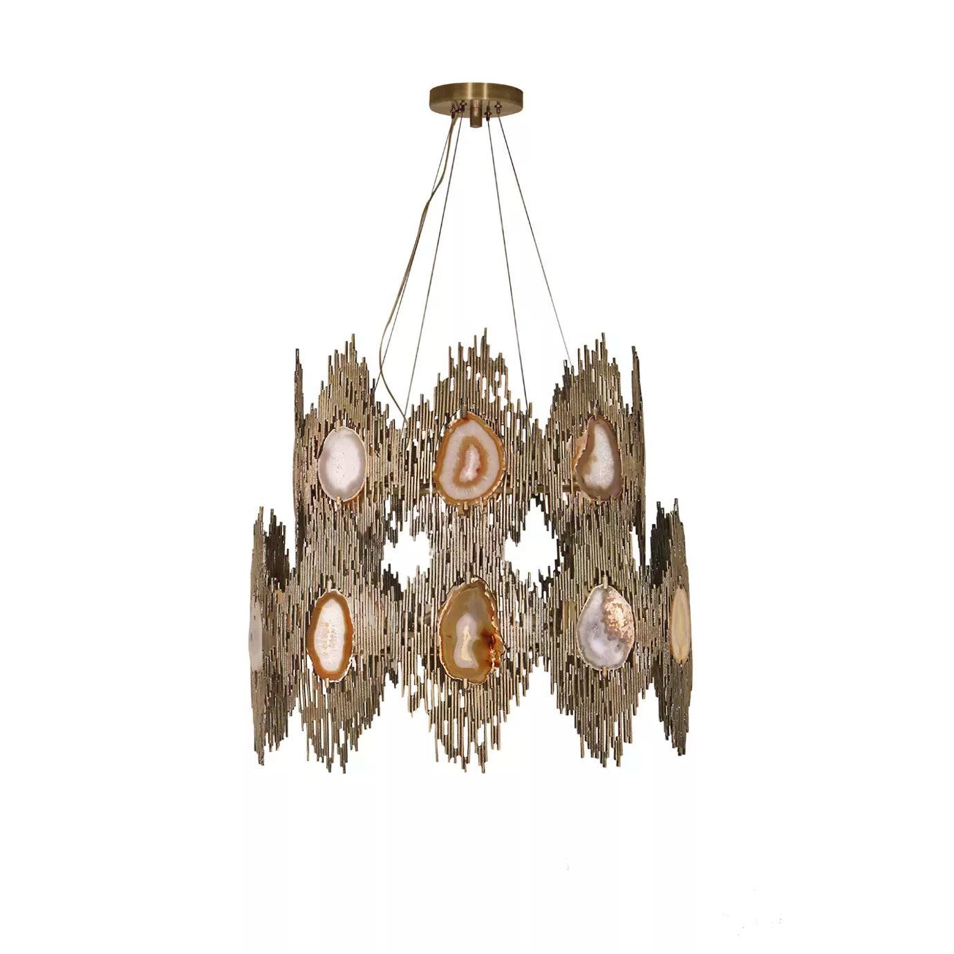 Vivre 2 Rings Chandelier by Koket