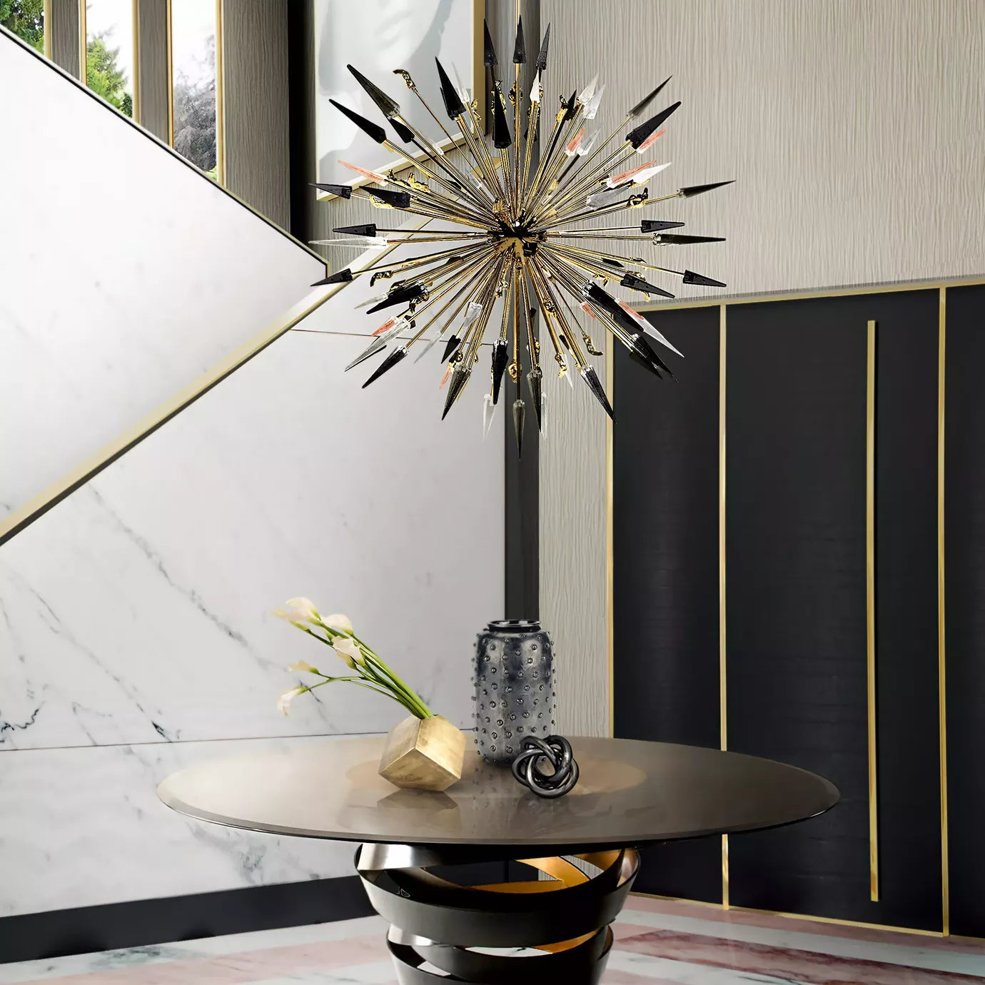 Outburst Chandelier by Koket