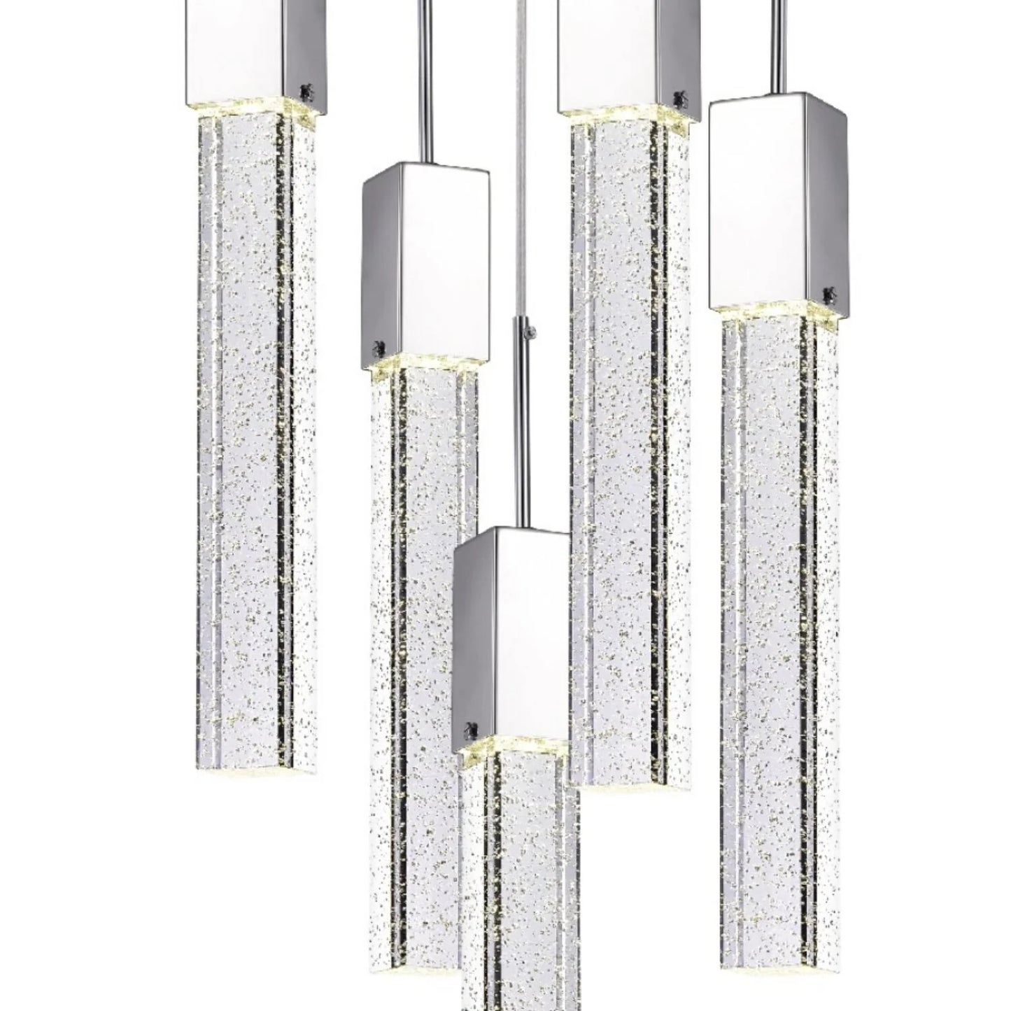 XL 5 Lights Sparkling Night Chandelier
