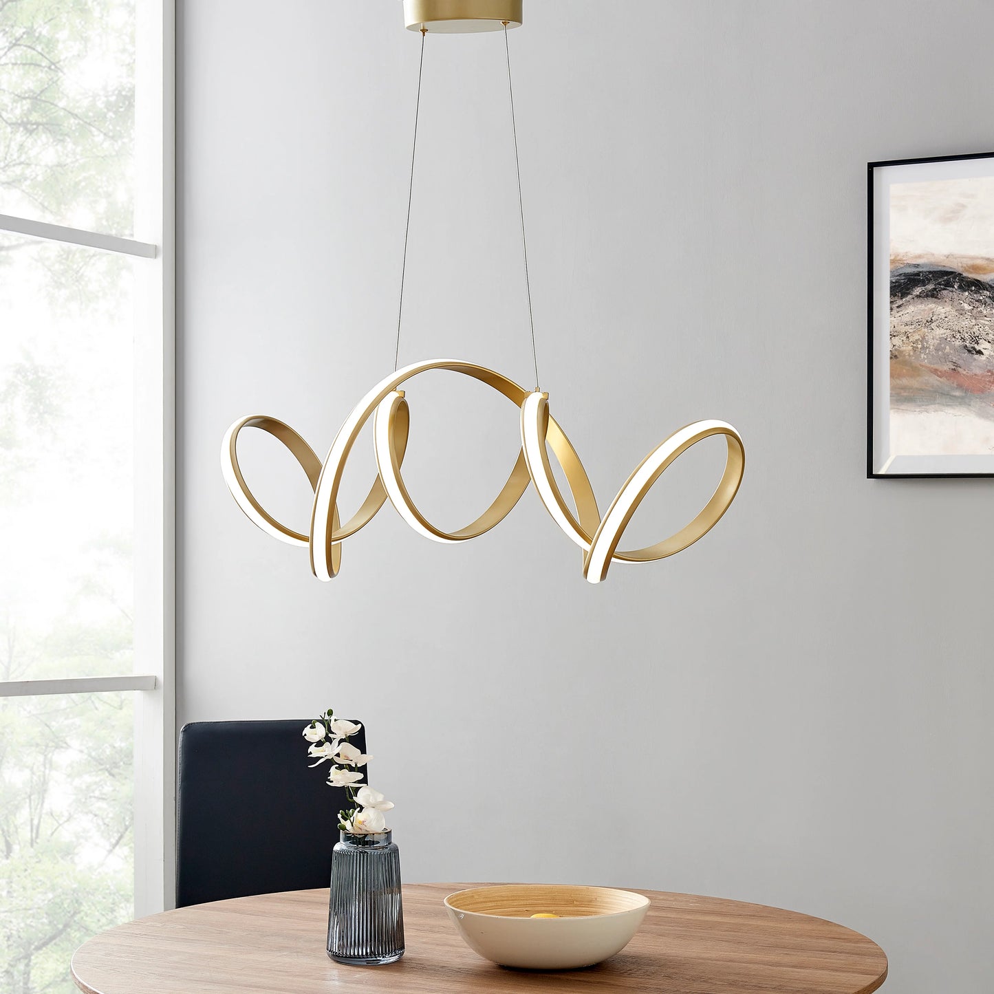 Gold Seville LED Chandelier