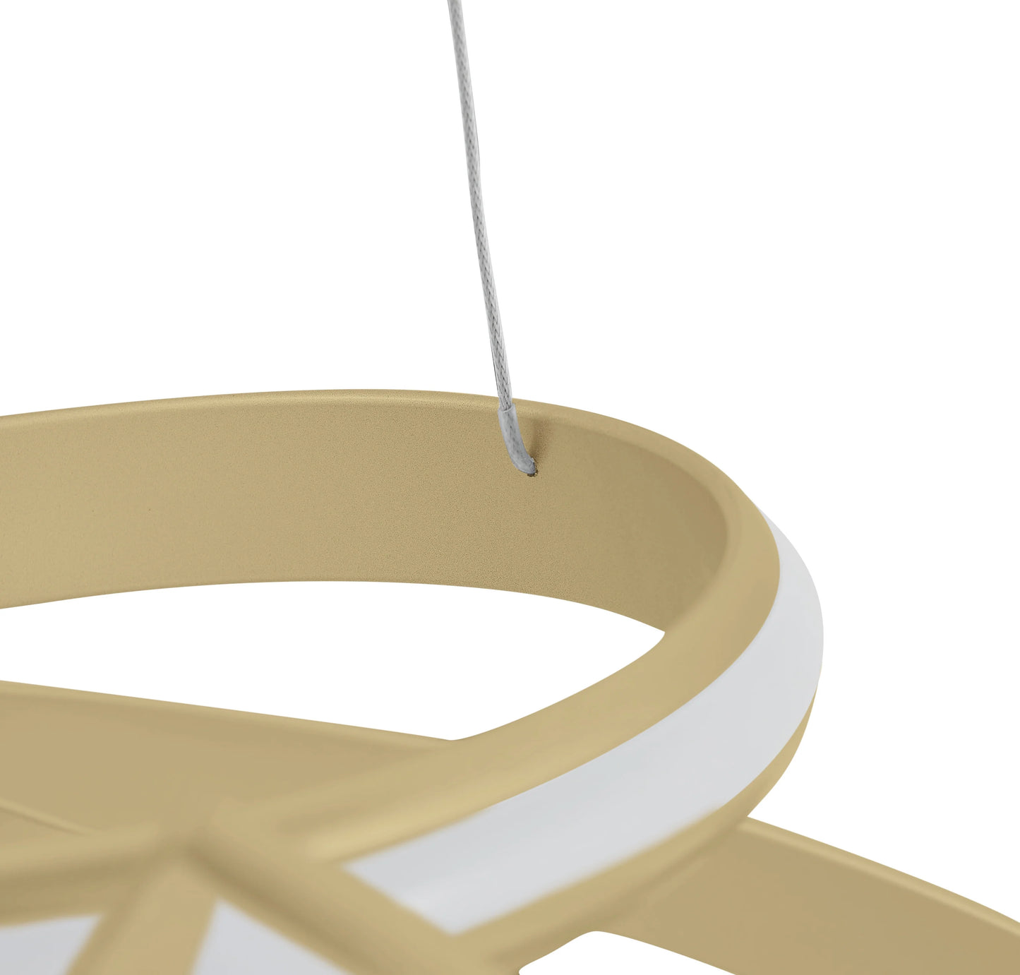 Oslo LED Adjustable Gold Chandelier