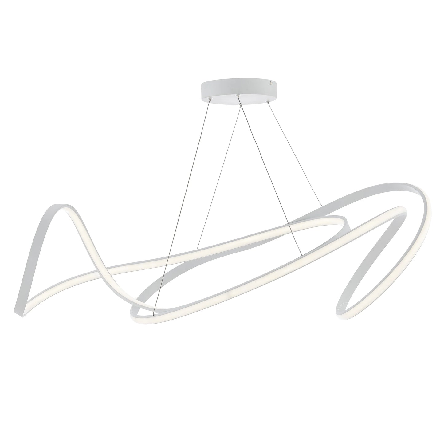 White Moscow LED Chandelier