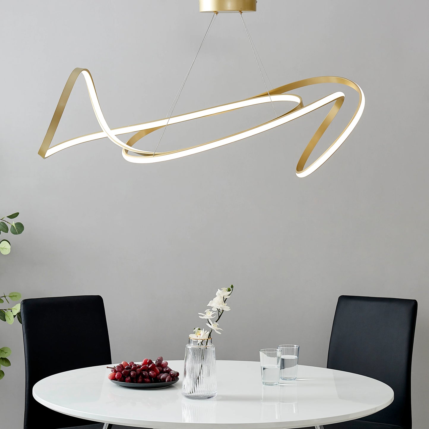 Moscow LED Gold Chandelier
