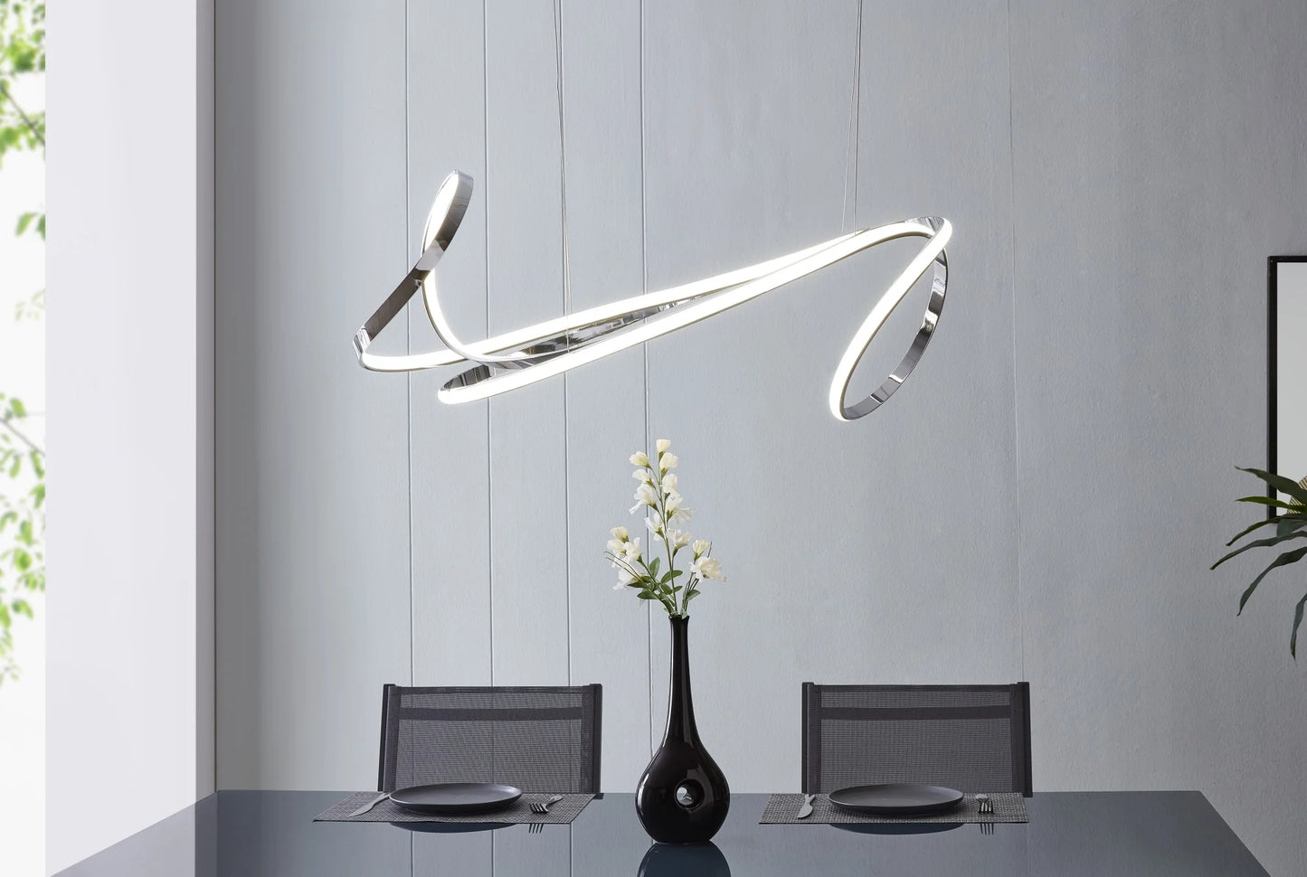 Moscow LED Chrome Chandelier