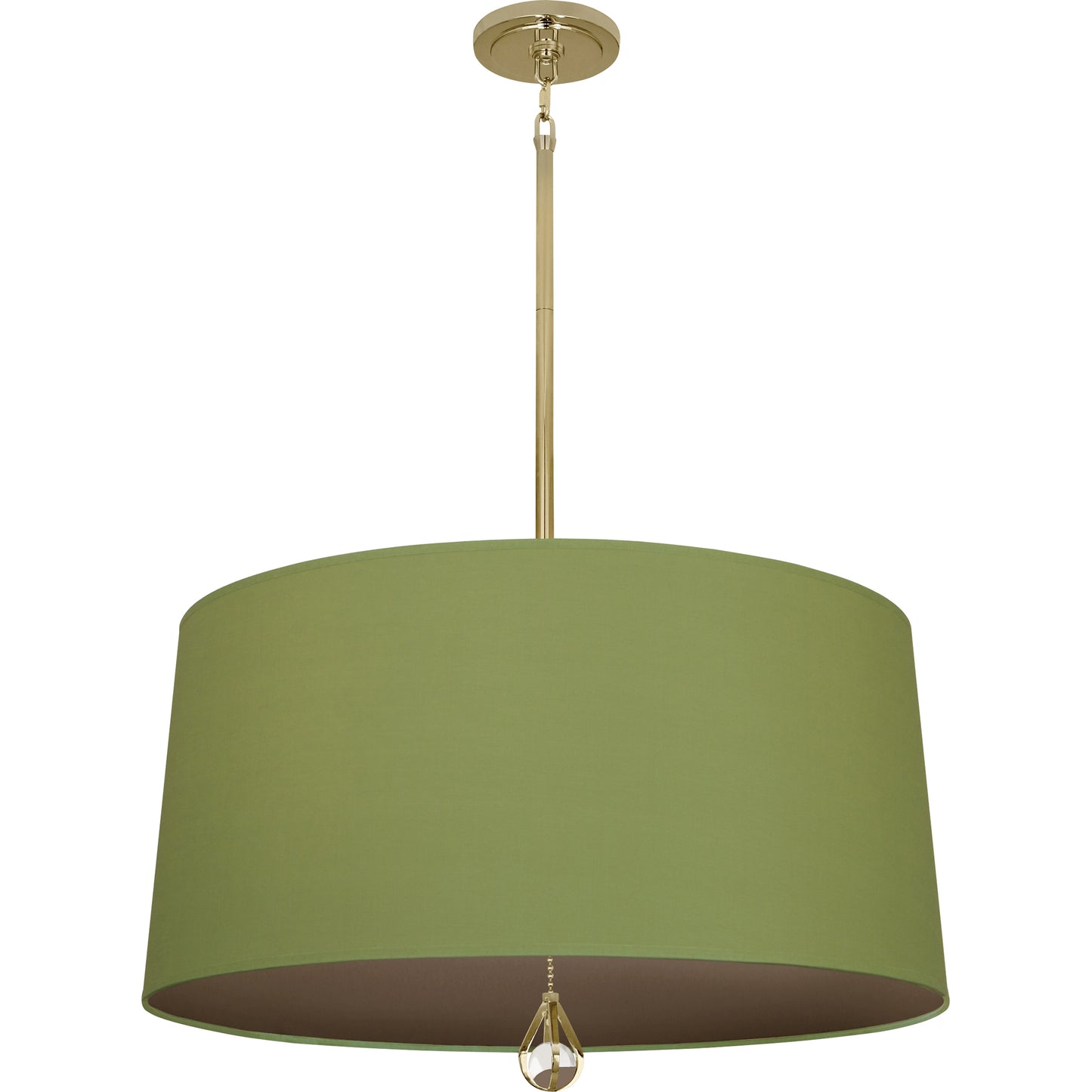 Modern Brass Williamsburg Custis Pendant