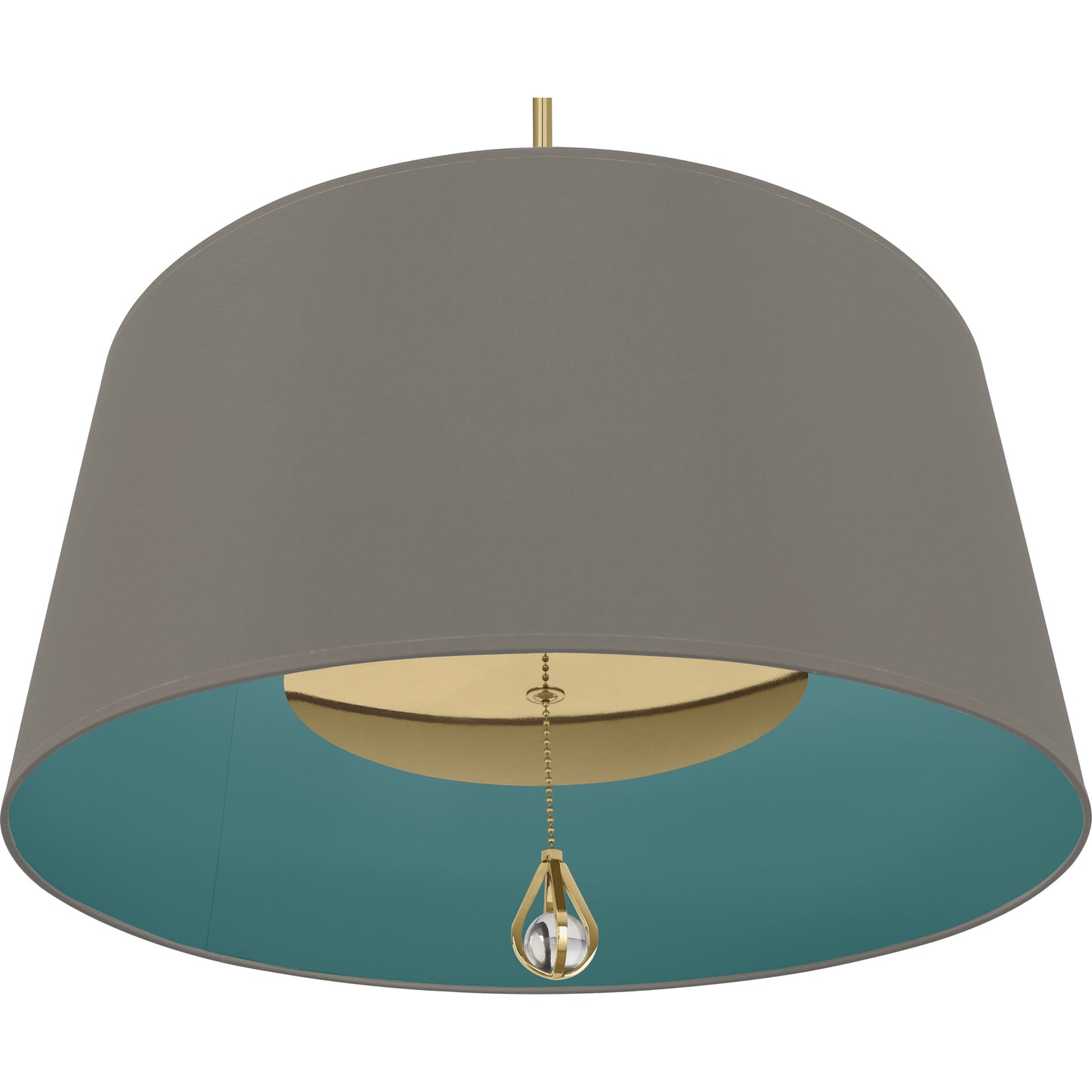 Modern Brass Williamsburg Custis Pendant