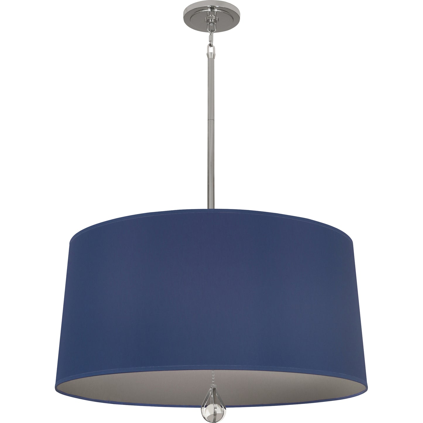 Polished Nickel Williamsburg Custis Pendant