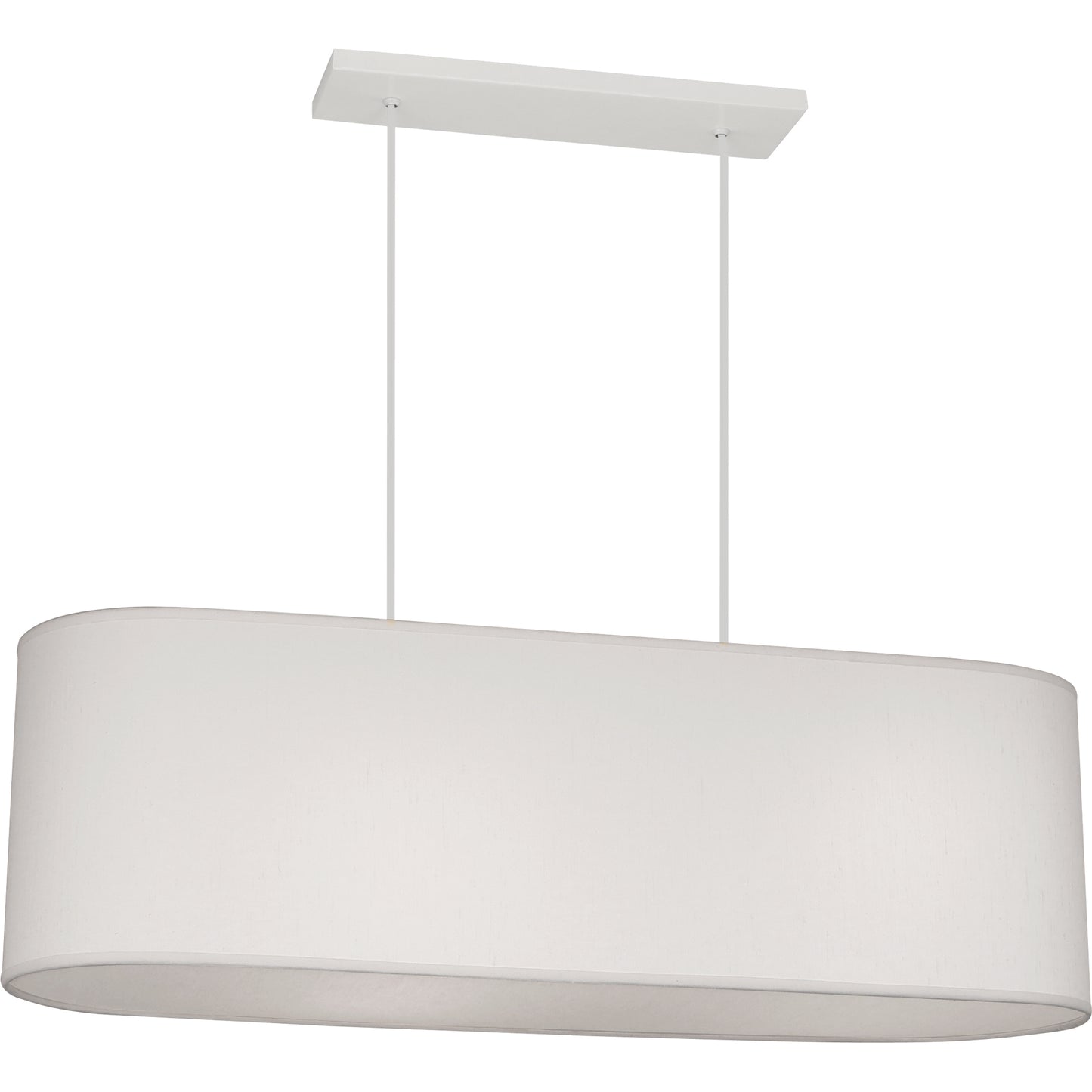 Elena Pendant with Pearl Dupioni Fabric Shade