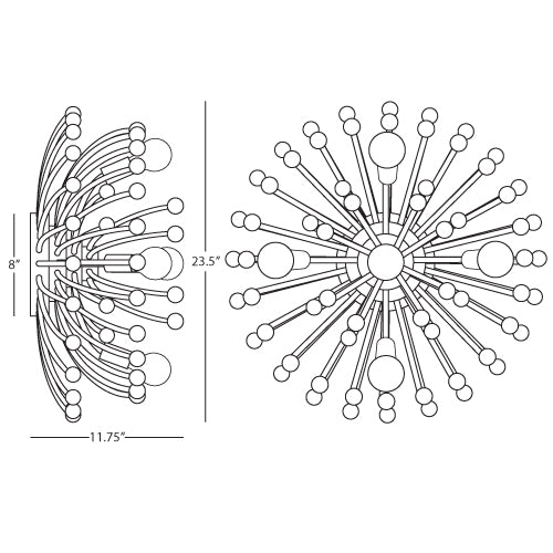 Anemone Flushmount