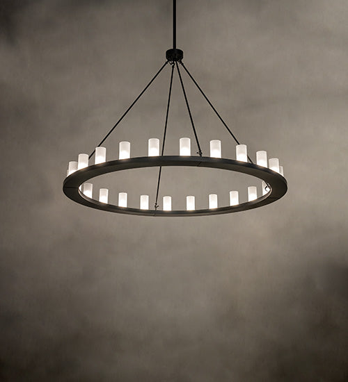 72" Wide Loxley 24 Light Chandelier