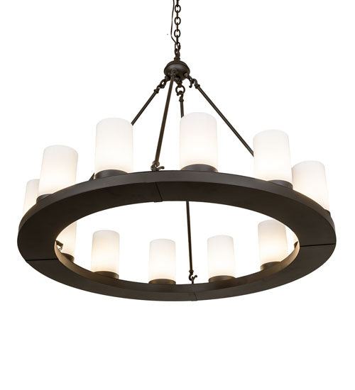 44" Wide Loxley 12 Light Chandelier