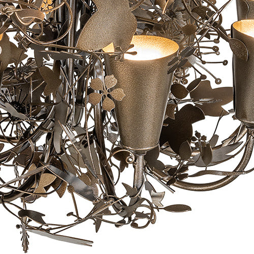 48" Wide Lau Lau 8 Light Chandelier