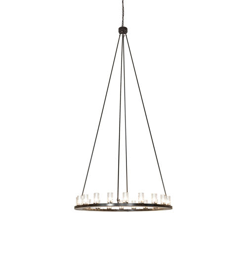 60" Wide Loxley 20 Light Chandelier