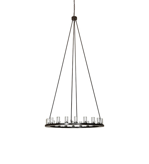 60" Wide Loxley 20 Light Chandelier