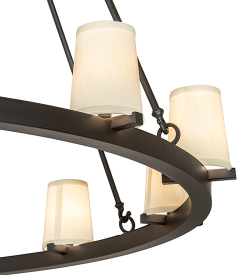 64" Wide Loxley 18 Light Two Tier Chandelier by Meyda Lighting