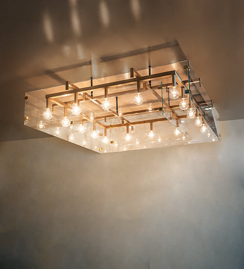 90" Square Hatley 16 Light Chandelier by Meyda Lighting