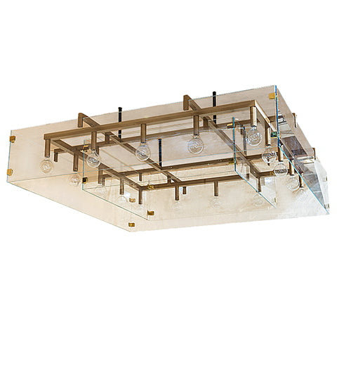 90" Square Hatley 16 Light Chandelier by Meyda Lighting