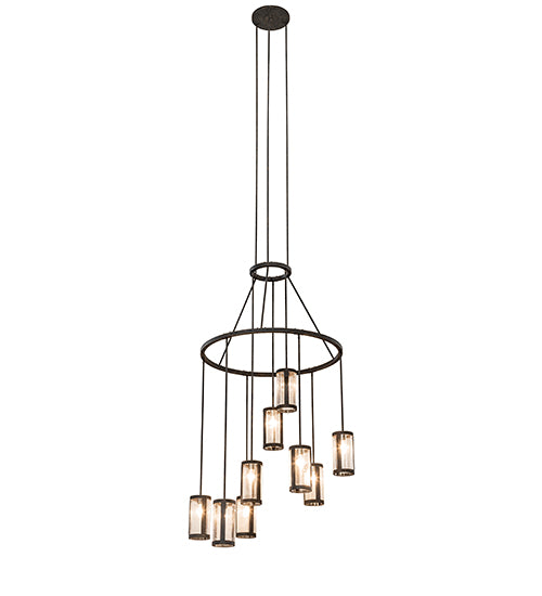 48" Wide Cartier 9 Light Chandelier by Meyda Lighting
