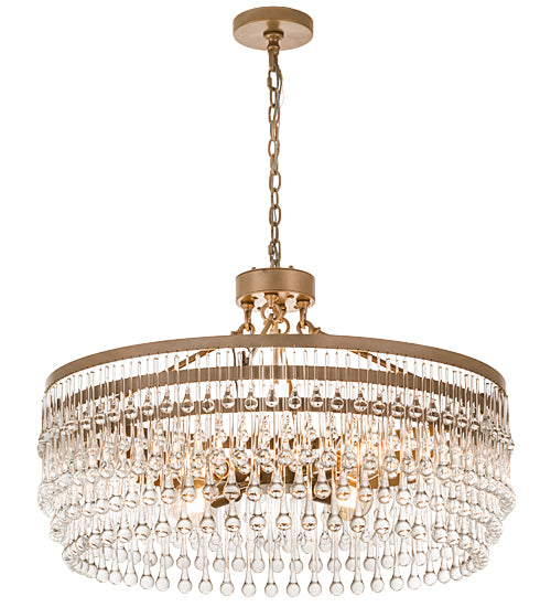 35"W Corsica Chandelier by Meyda Lighting