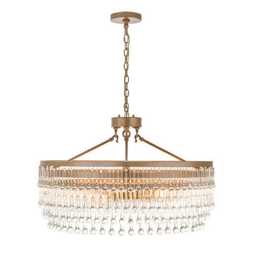 35"W Corsica Chandelier by Meyda Lighting