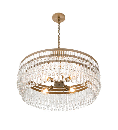 35"W Corsica Chandelier by Meyda Lighting