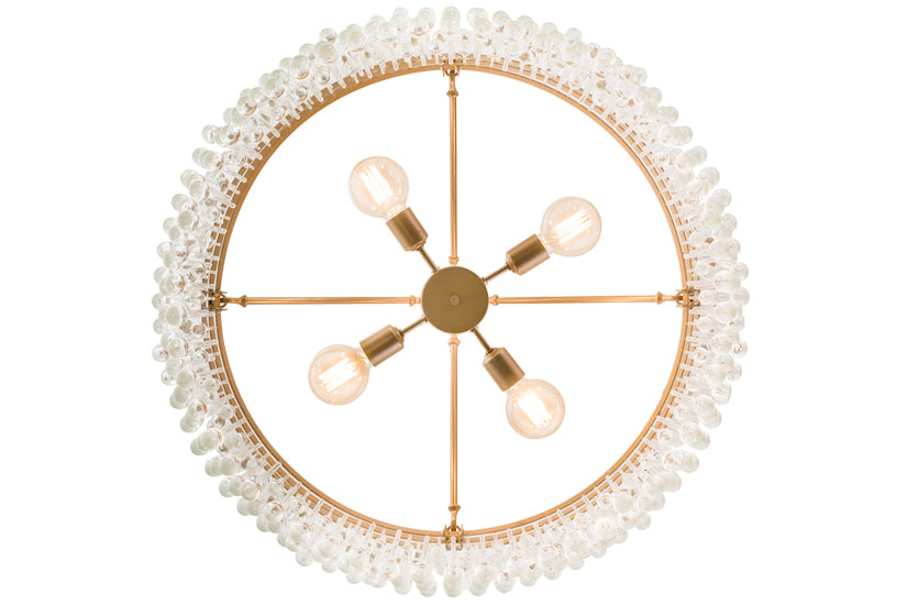 35"W Corsica Chandelier by Meyda Lighting