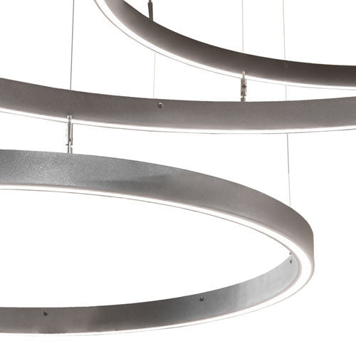96" Wide Anillo 4 Ring Cascading Pendant