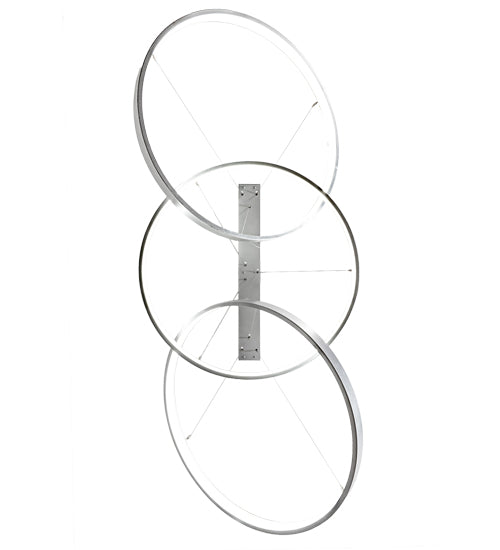 72" Long Anillo 3 Ring Cascading Pendant by Meyda Lighting