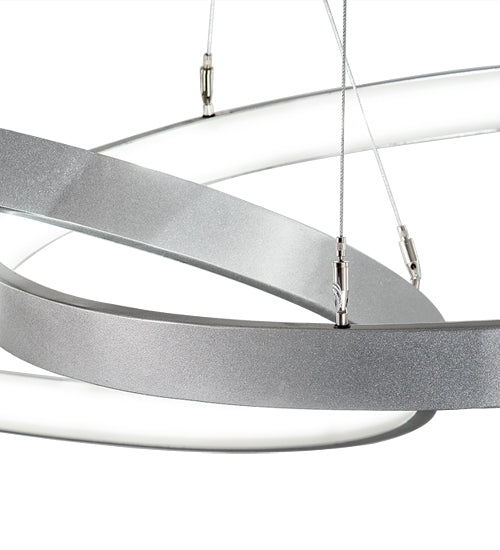 72" Long Anillo 3 Ring Cascading Pendant by Meyda Lighting