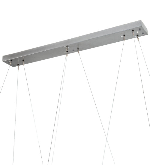 72" Long Anillo 3 Ring Cascading Pendant by Meyda Lighting