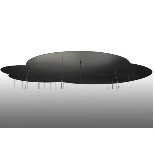 84" Wide Anillo Tilt 4 Ring LED Cascading Pendant by Meyda Lighting